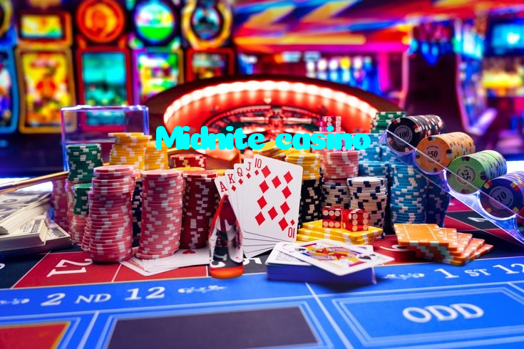 Midnite casino casino presented on mobile device in Pakistan with slots and live games